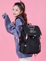 School bag female Korean version of primary school students junior high school students High school students Large capacity shoulder bag ins tide wild computer backpack