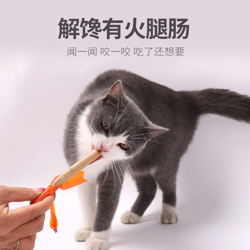 Mèo ăn vặt ngon gói lớn đông khô 鹌鹑 gà nhỏ cá khô dinh dưỡng vỗ béo mèo xúc xích đóng hộp - Đồ ăn nhẹ cho mèo làm đồ ăn cho mèo