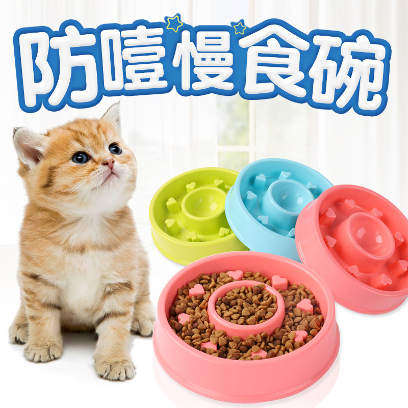 Pet slow food bowl dog choke prevention bowl cat slow food bowl cat bowl teddy golden retriever dog bowl dog bowl cat bowl supplies