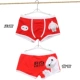 Phim hoạt hình đồ lót nam cotton hơn Doraemon dễ thương quần bốn góc mèo mèo jingle mèo thanh niên quần boxer quần sịp bé trai