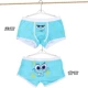 Phim hoạt hình đồ lót nam cotton hơn Doraemon dễ thương quần bốn góc mèo mèo jingle mèo thanh niên quần boxer quần sịp bé trai