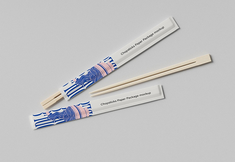 图片[5]-一次性竹筷子纸套包装设计Vi展示效果图智能贴图psd样机素材模板-cg男孩