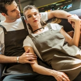 Фартук для работы, модная юбка, модный длинный нагрудник, в корейском стиле, делается под заказ