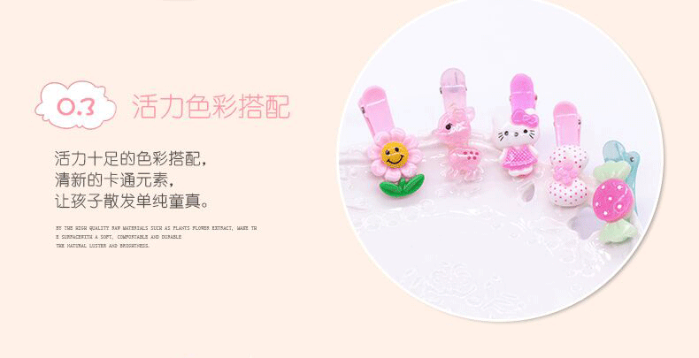 Hàn Quốc trẻ em kẹp tóc phụ kiện tóc cô gái tóc vòng công chúa bé kẹp tóc dây tóc kẹp cô gái nhỏ cao su phụ kiện tóc xinh