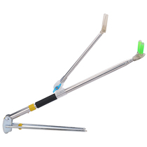 Fish rack hand pole rack pole rack rod fishing rod fishing rod Fishing Rod stainless steel ground plug-in fishing box