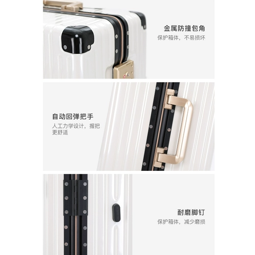 马冬强 Чемодан для путешествий, трендовая коробка, 20 дюймов
