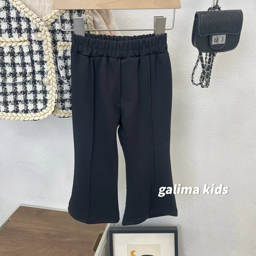 Осенние штаны, детские штаны-клёш, новая коллекция, в западном стиле, детская одежда, в корейском стиле