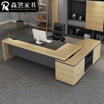 Boss desk simple modern atmosphere creative general manager President Office table and chair combination fashion big class