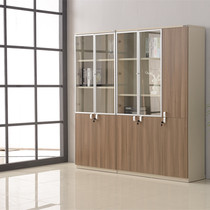 Guangzhou combination filing cabinet wooden lock data Cabinet Office filing cabinet locker financial certificate cabinet high cabinet