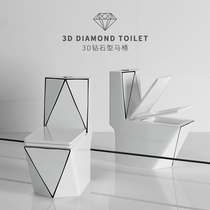 Nordic Home Toilet Personality Creative Ceramic Pumped Black Water Closet Siphon Deodorant Muted Colorful Toilet
