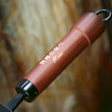 APLSS Деревянная ручка с железным горшком жареные горшка. Фортара.