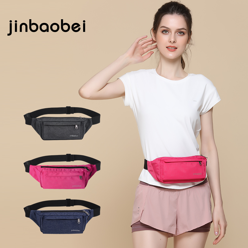 Fanny pack Female running mobile phone Fanny pack Waterproof fitness equipment Outdoor sports belt bag Male small lightweight large capacity