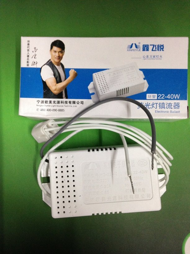 Old-fashioned ceiling lamp dedicated YDT6 ring lamp 22W40W ring lamp traditional energy-saving lamp electronic ballast