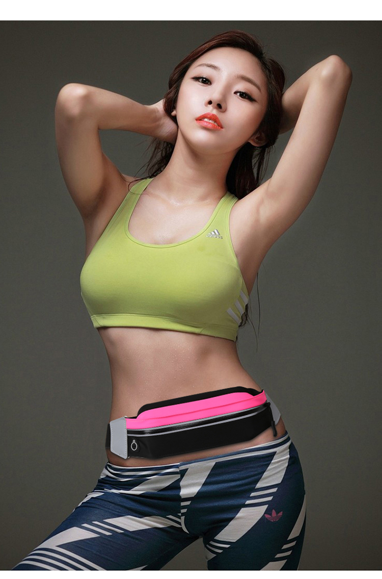 Túi thể thao chạy marathon nữ đa chức năng vô hình thiết bị chạy điện thoại di động túi điện thoại mới nam túi nhỏ - Túi 	túi đeo hông đựng dụng cụ	