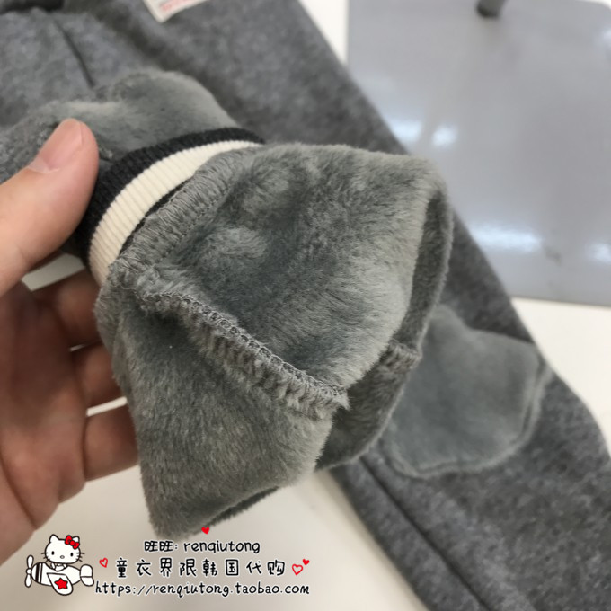 Bây giờ giảm giá ALLO LUGH Alu và chẳng hạn như quầy Hàn Quốc mua bé trai và bé gái mùa đông cộng với quần nhung PT116 quần áo sành điệu cho be gái