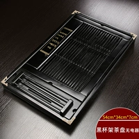 Чашка рама чайного лотка-черного