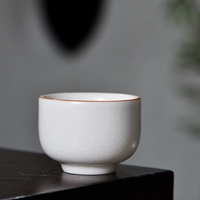 Прямая чашка из белой слоновой кости