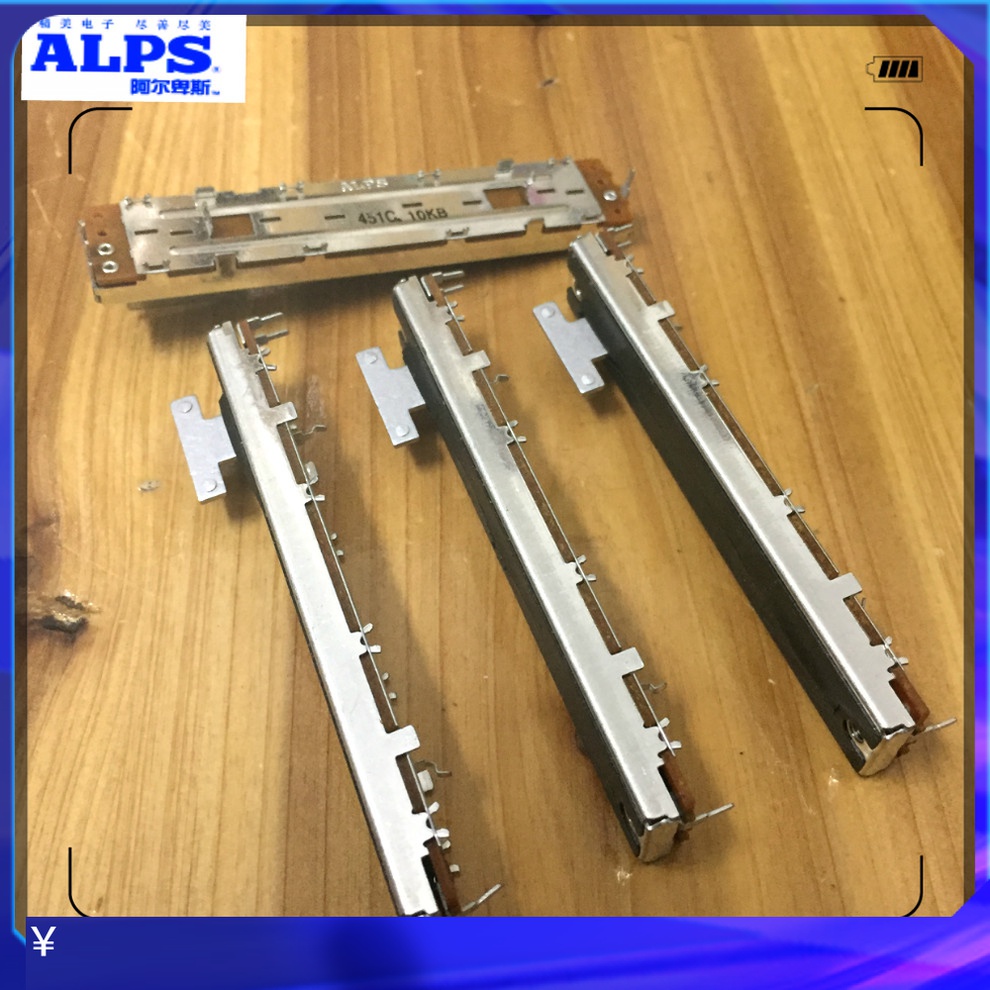 Japan ALPS 8 8 cm Sliding potentiometers Single Alliance Mixer Tweeter RS60N111900H B10K
