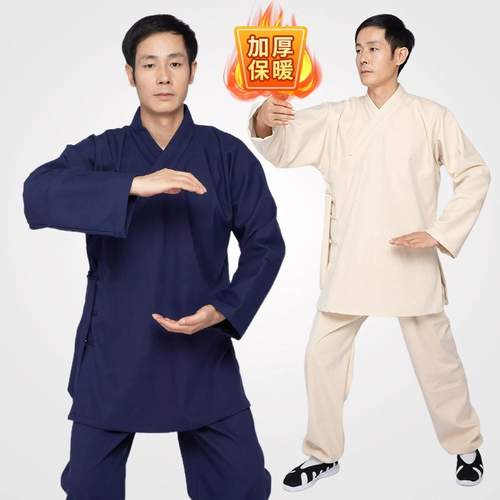 Зимняя удерживающая тепло спортивная одежда для единоборств, увеличенная толщина