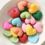 Кремовый аксессуар для волос в форме сердца, чехол для телефона, аксессуары, в цветочек, популярно в интернете