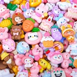 Мультяшная кукла, маленький кремовый трехмерный аксессуар, «сделай сам», популярно в интернете