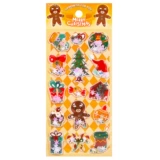 Рождественская детская трехмерная качалка, наклейка для пожилых людей, мультяшный мобильный телефон, милые наклейки