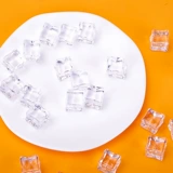 Реалистичные маленькие кубики льда, маленькая игра с едой, аксессуар, ручка ручной работы, популярно в интернете, «сделай сам»