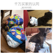 Mother Dog Physiological Pants Safety Menstrual Pants Sanitary Napkins Puppy Teddy Gold Wool Paper Diaper Pet Male dog urine not wet