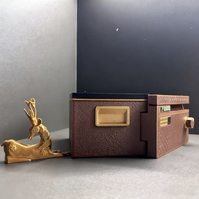 Delta Operation Game Peripheral Safe Lockable Password Box Golden Gazelle African Heart Big Red Model