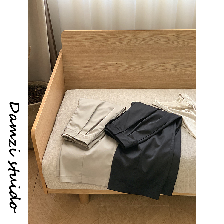Da Maizi's High-End Acetate Wool Summer Trousers Mz2279, the Original Trousers