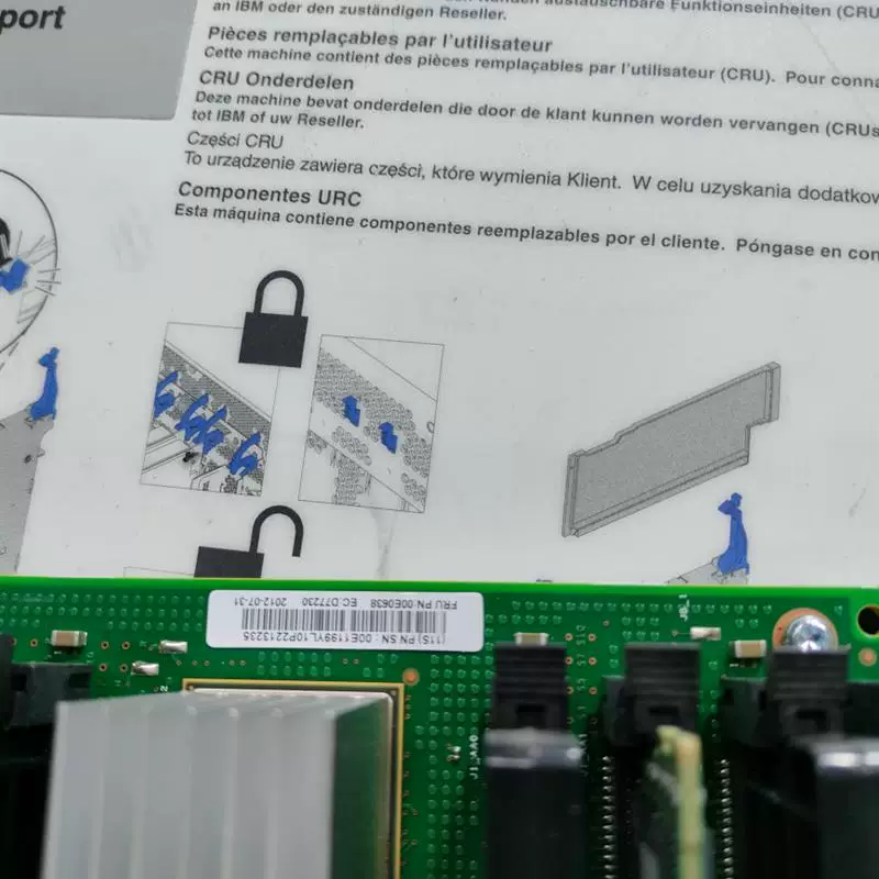 Плата расширения памяти IBM P720 P740 00E0638 00E1199