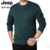 Áo thun nam tay ngắn Jeep JEEP 2020 xuân hè mới kinh doanh áo polo xu hướng cotton dài tay mùa thu rộng rãi - Áo phông dài