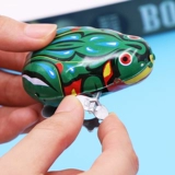 Механический заводной классический кролик для прыжков, лягушка, ностальгия, подарок на день рождения