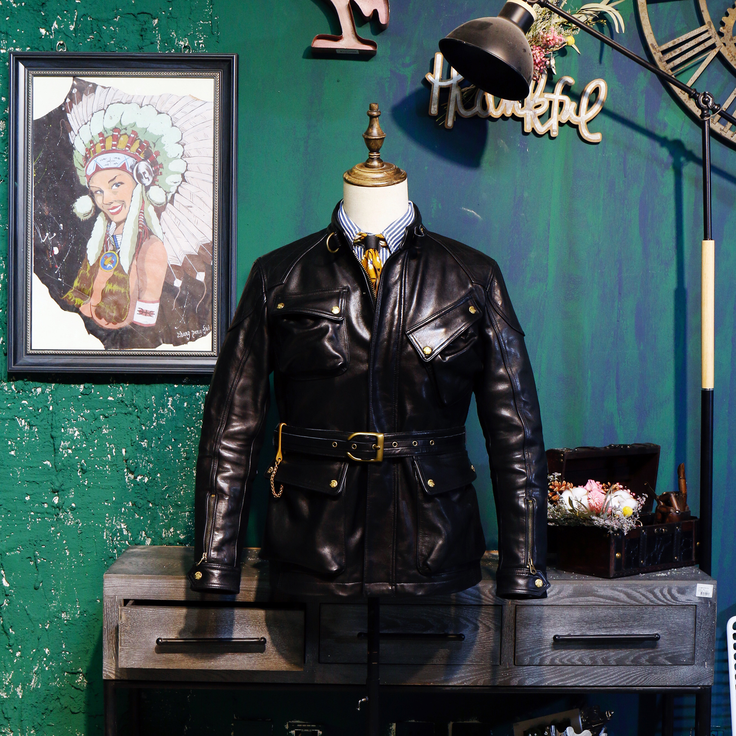 I just want to make a medium and long version of cowhide hunting suit that I won't feel tired.