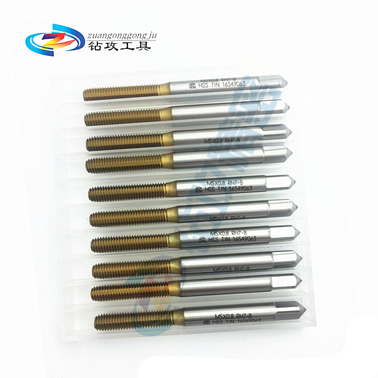 TOSG titanium-plated left tooth extrusion wire attack M2M3M3 5M4M5M6M8 machine with OSG left tooth anti-tooth tap