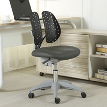 Teen Computer Chair Book Room Office Chair Study Writing Chair Small Family Type Accompanying Reading Chair Adjustable Lifting Sitting Position