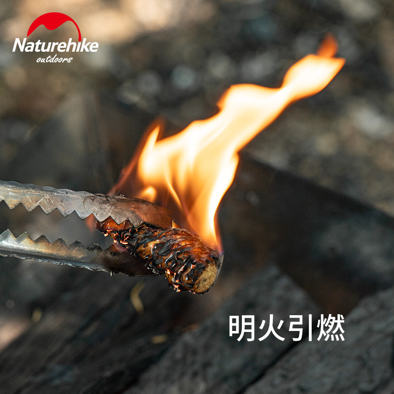 Naturehike mobile charcoal ignition stick barbecue igniter to help burn the fire outdoor wood stick tinder environmental protection