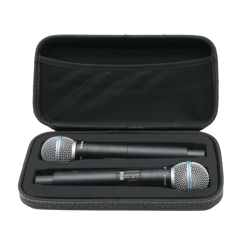 Suitable for Shure Beta58A Handheld Wireless Microphone Storage Bag, Portable Protective Box, Hard Shell Bag Suitable for Shure Beta58A Handheld Wireless Microphone Storage Bag, Portable Protective Box, Hard Shell Bag