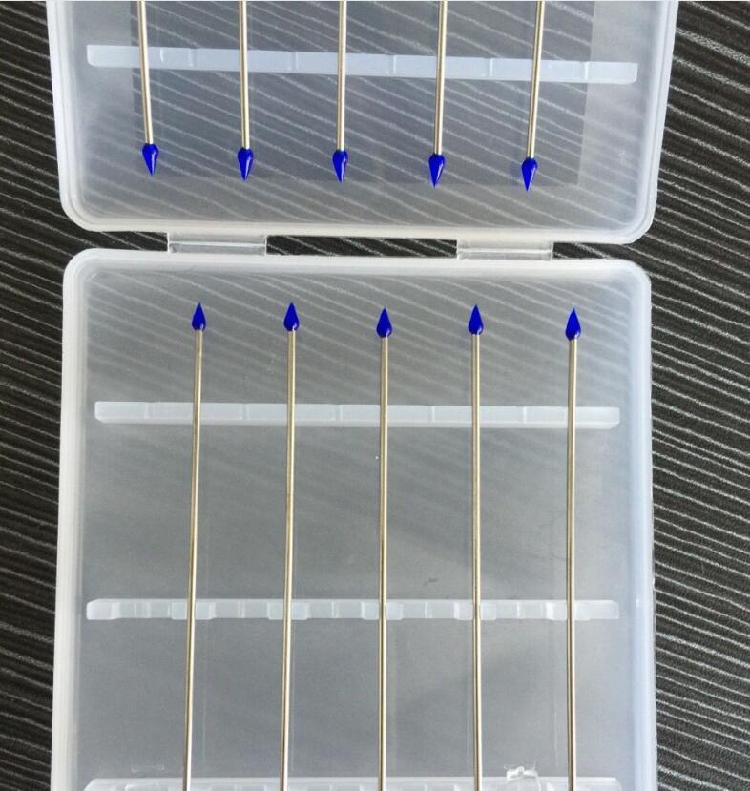 Electrostatic Adsorption Dust Removal Stick Esd Blue Pointed Dust Stick Stainless Steel Rod Lens Wiping Test Stick Does Not Damage the Product