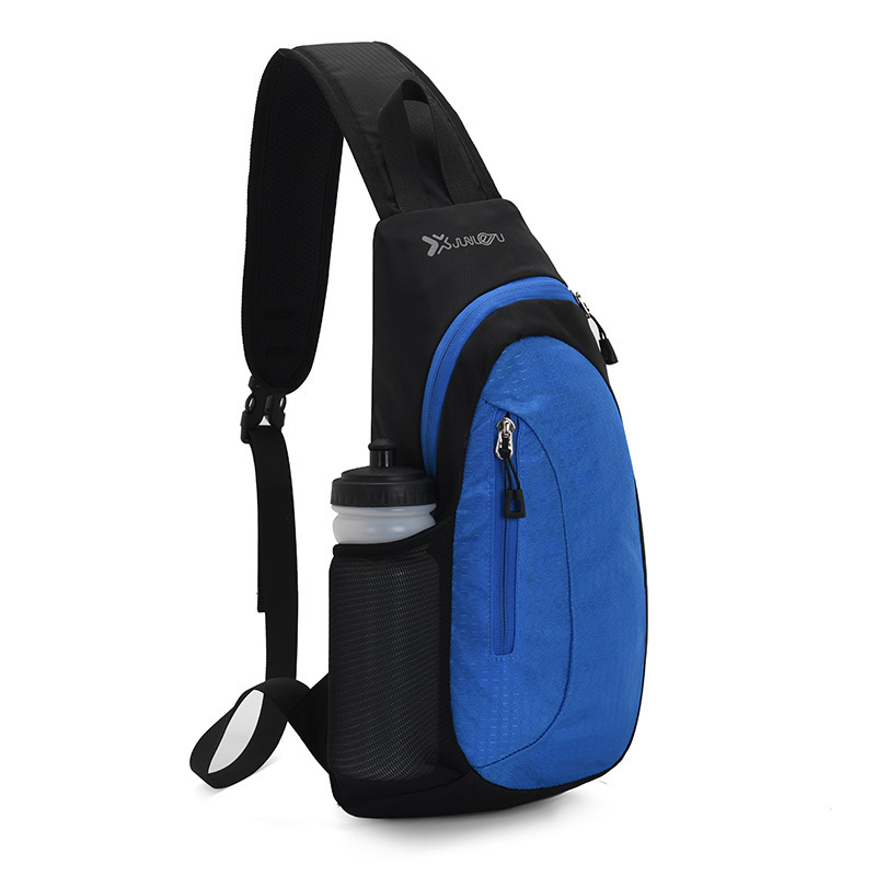 Outdoor Travel, Running, Gym, Men's and Women's Cross-Body Bag, Portable Mobile Phone and Water Cup All-In-One Bag, Chest Bag
