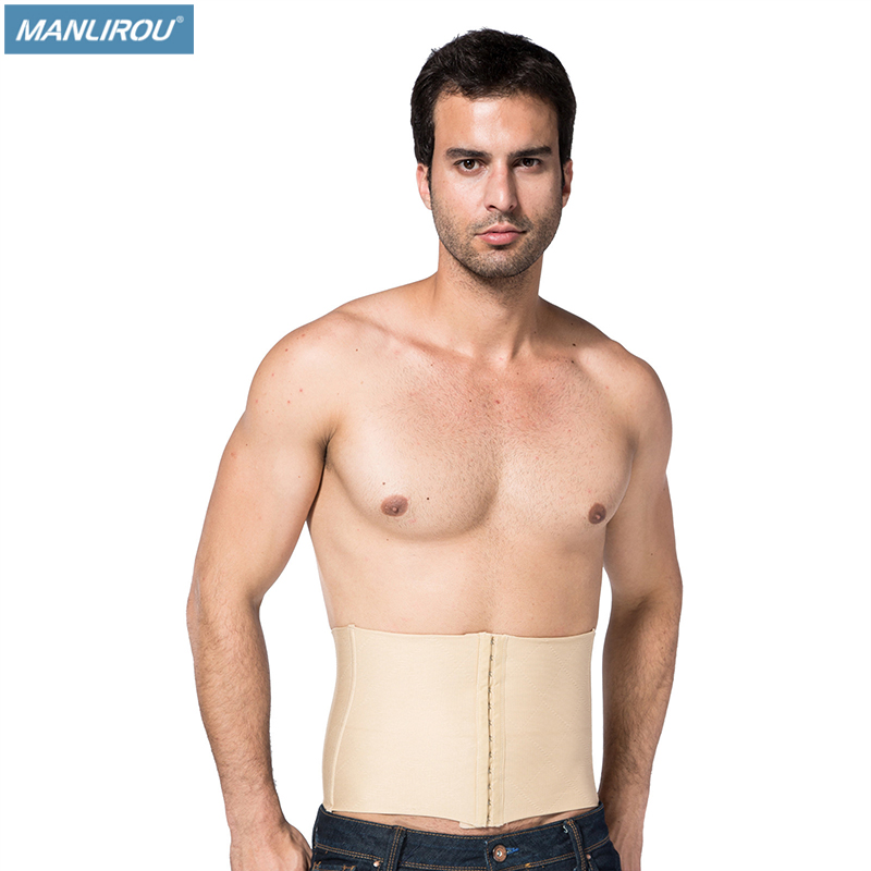 Men's body shaping corset belt One-piece waist seal Sports corset slimming pressure corset reduction Beer belly belly belt