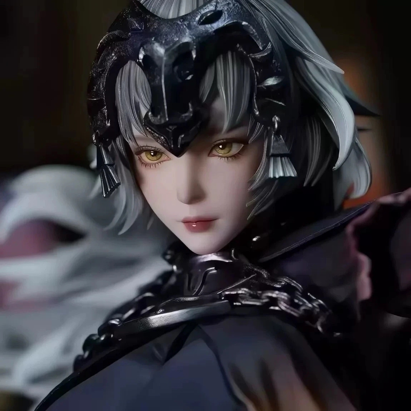 Jc Model Toys Raven X Lost Path Fate Ruler Fgo Saint Black Joan of Arc Battle-Damaged Figure Statue Model Toys Jc Model Toys Raven X Lost Path Fate Ruler Fgo Saint Black Joan of Arc Battle-Damaged Figure Statue Model Toys