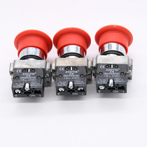 Shanghai Zhuangyin emergency stop switch XB2-BS542C emergency stop button silver contact one normally closed