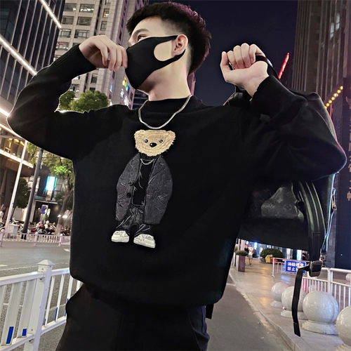 Мужской демисезонный свитер, трикотажная парная одежда для влюбленных, изысканный стиль