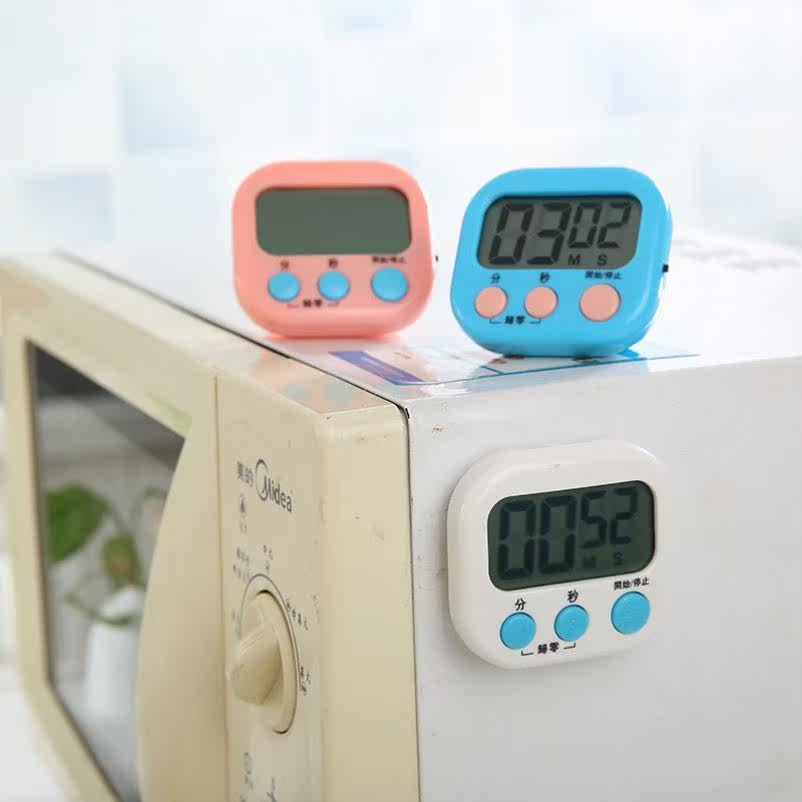 Kitchen timer multi-function positive and negative countdown time student reminder convenient electronic timer alarm clock watch