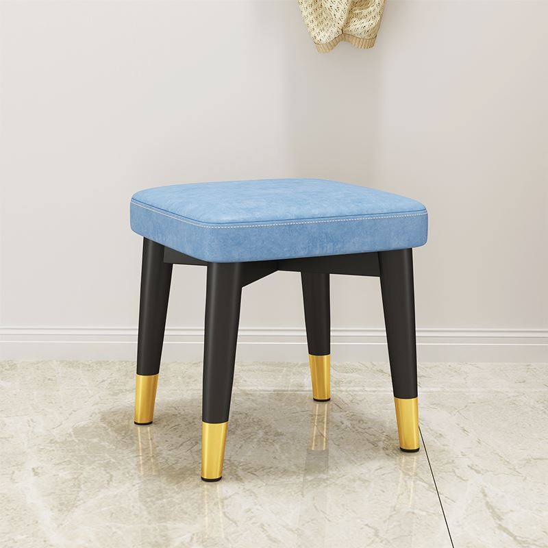 Home light luxury bench tea with small bench small bench mesh red stool pier can be stacked and replaced shoe stool seat