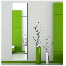 Sticker Wall and other body mirror full body simple modern wall hanging living room pasting space Oval dressing mirror