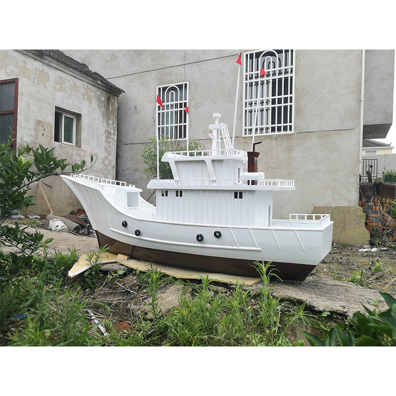 Chinese antique warship warship sailboat model handmade solid wood living room exhibition hall office European decorative ship