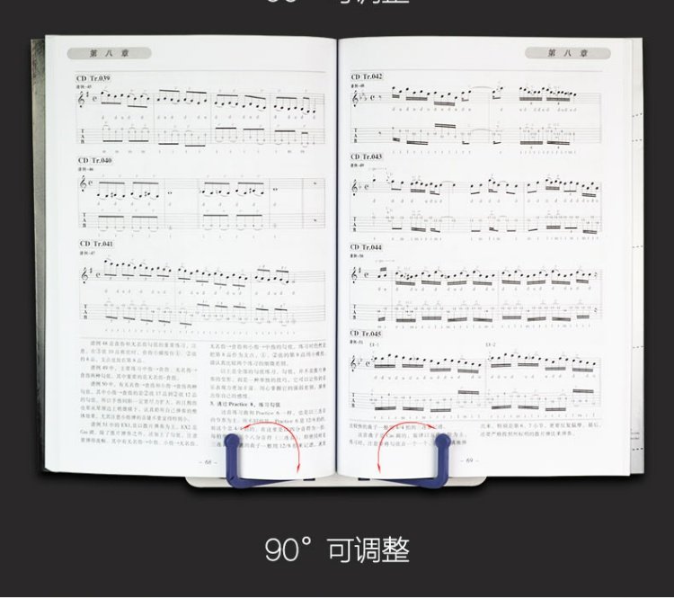 Âm nhạc di động đứng tay cuộn nhạc piano đứng piano đọc khung đọc đứng IPAD khung phẳng nhạc cụ nhạc đứng - Phụ kiện nhạc cụ dây đàn piano