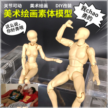 Male and female body I super brave magic change hand DIY model luxury painting joint movable doll DX Action SHF
